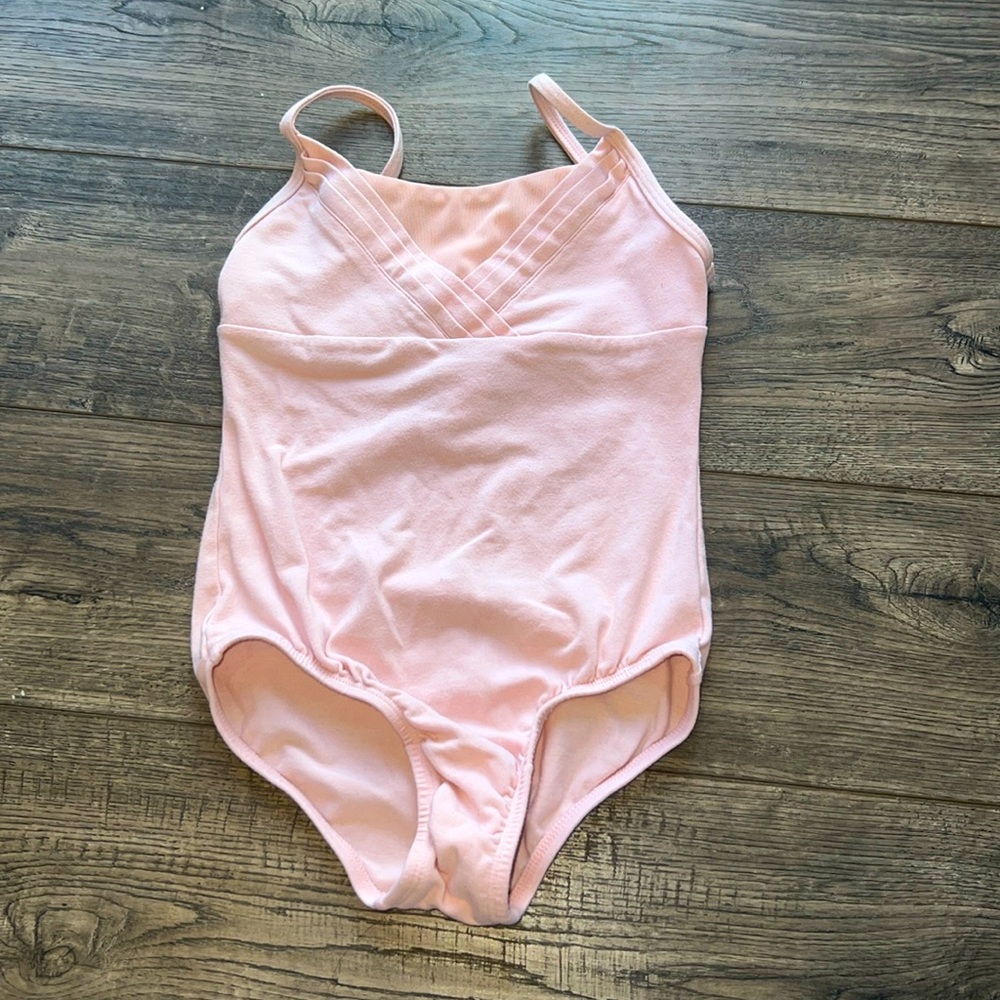 More Than Magic, Pink Ballet Leotard, Girls Medium, 7/8 EUC